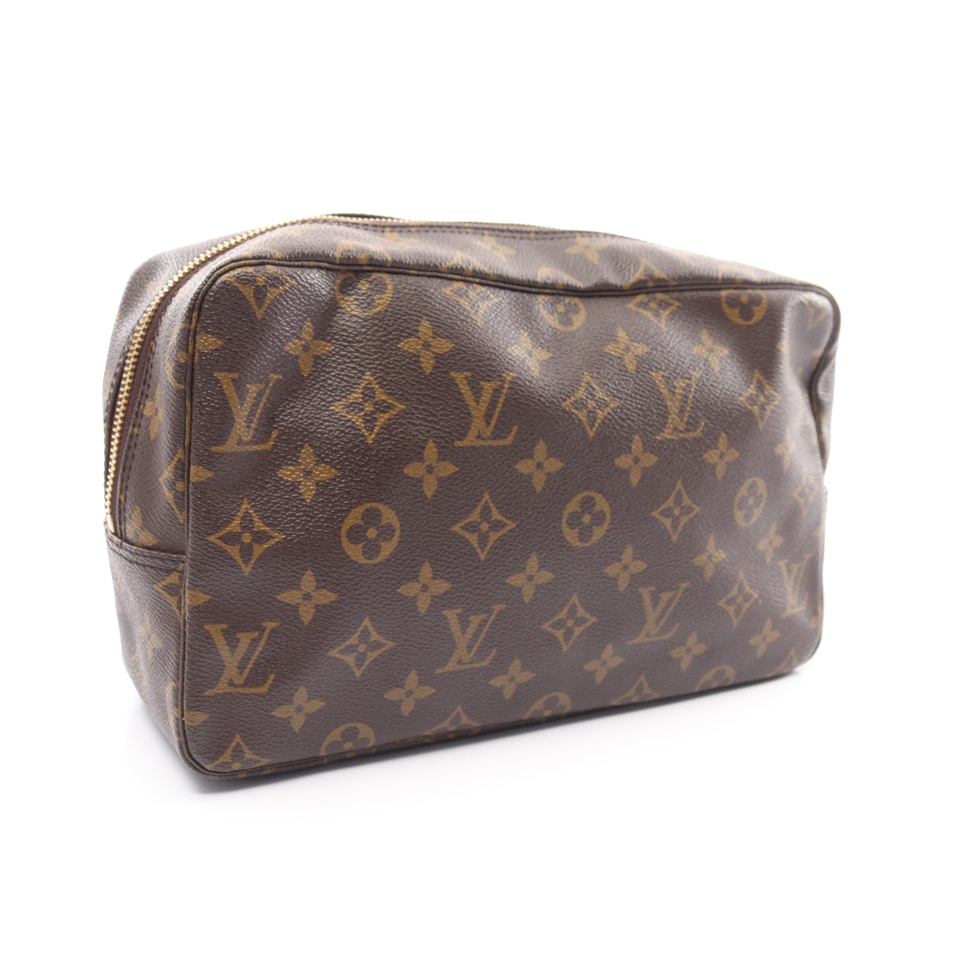 トゥルース トワレット28 モノグラム コスメポーチ PVC ブラウン ルイヴィトン 財布・小物 LOUIS VUITTON