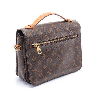 ポシェット メティス MM モノグラム ハンドバッグ PVC レザー ブラウン 2WAY ルイヴィトン バッグ LOUIS VUITTON