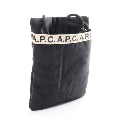 NECK POUCH REPEAT ショルダーバッグ ブラック アーペーセー バッグ A.P.C.