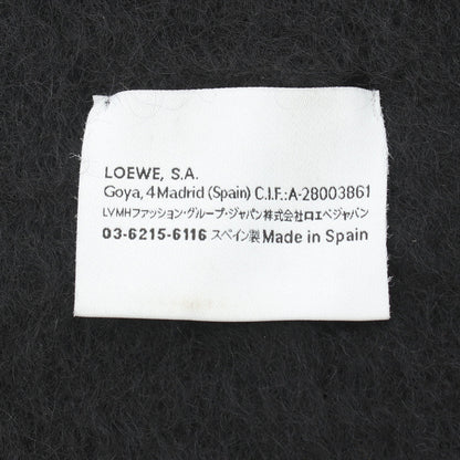 アナグラム マフラー モヘヤ ウール ブラック ロエベ 財布・小物 LOEWE