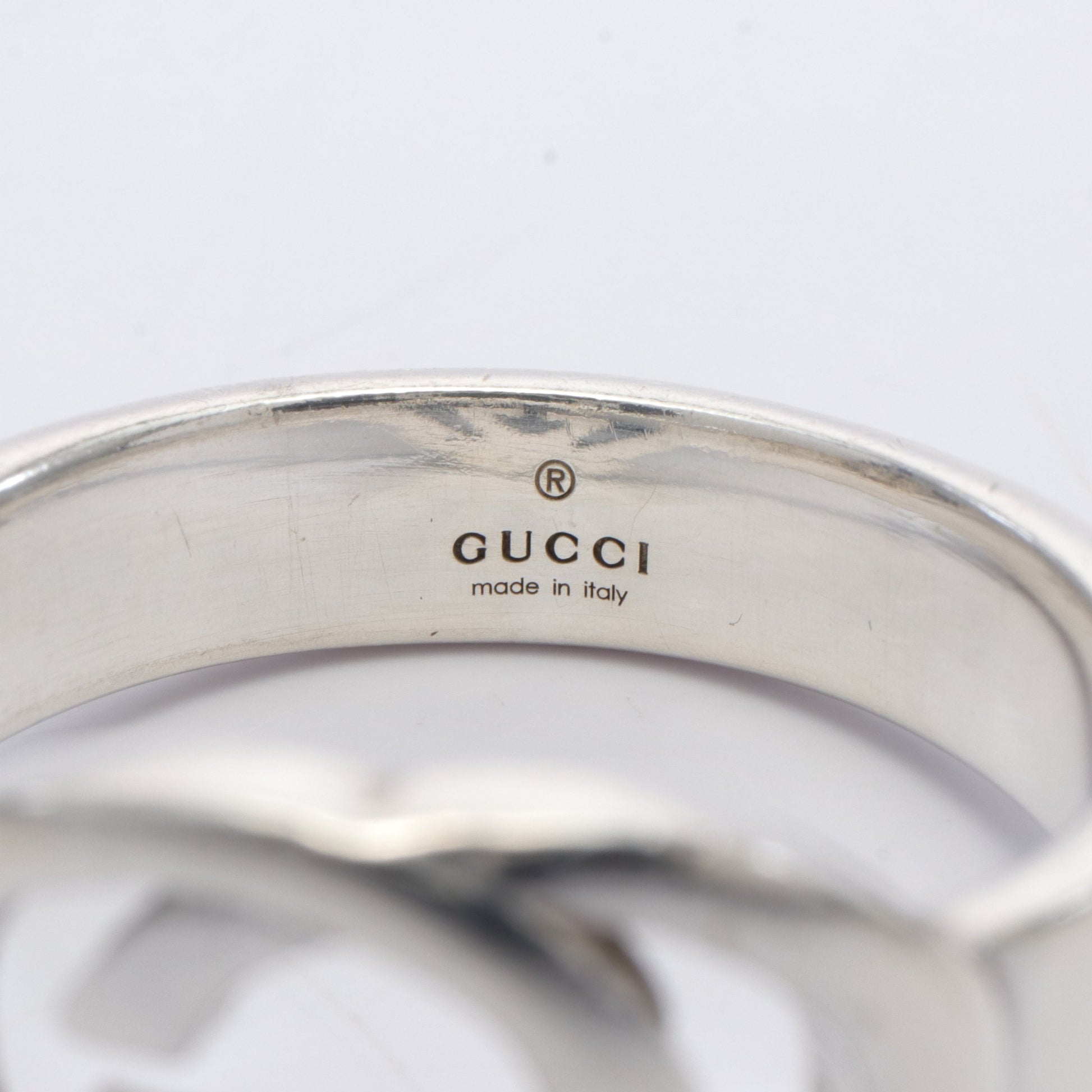 インターロッキングG リング 指輪 SV925 シルバー グッチ アクセサリー GUCCI