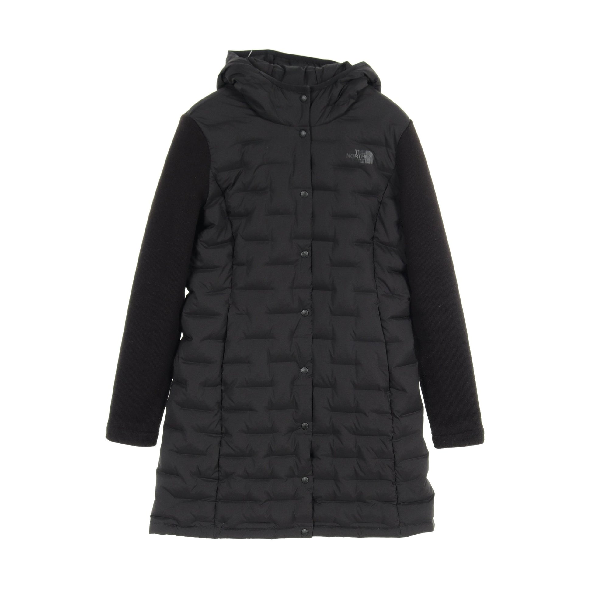 WHITE LABEL NOVELTY TUBE DOWN COAT ダウンコート ブラック フード付き ザノースフェイス アウター THE NORTH FACE