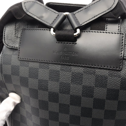 クリストファーPM ダミエグラフィット バックパック リュックサック PVC レザー ブラック ルイヴィトン バッグ LOUIS VUITTON