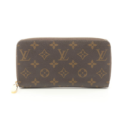 ジッピーウォレット モノグラム ラウンドファスナー長財布 PVC ブラウン ルイヴィトン 財布・小物 LOUIS VUITTON