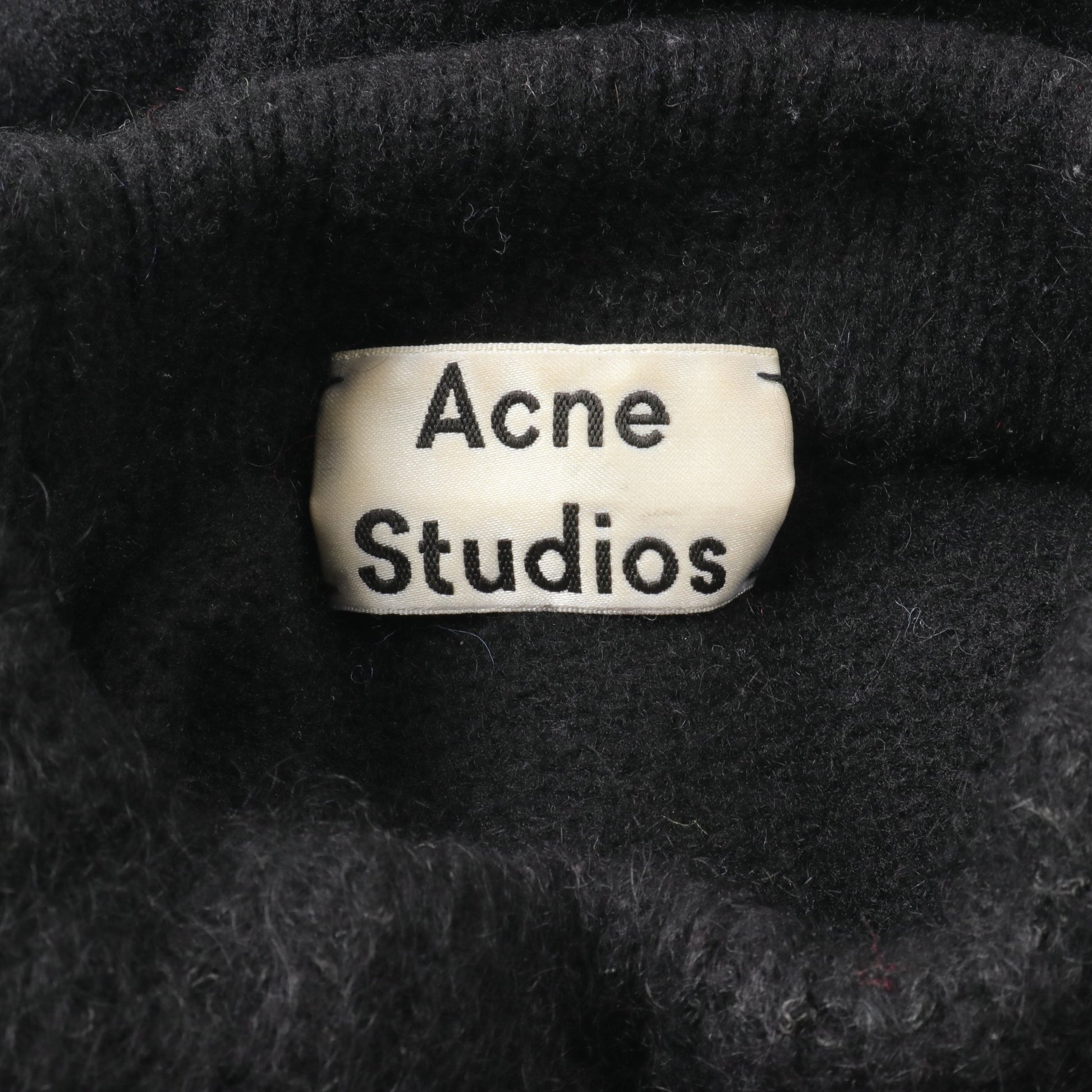 LOYAL MIX ニット ハイネック ウール ブラック アクネストゥディオズ トップス Acne Studios