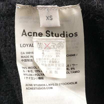 LOYAL MIX ニット ハイネック ウール ブラック アクネストゥディオズ トップス Acne Studios