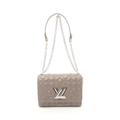 ツイストMM フラワーマルタージュ チェーンショルダーバッグ レザー ダスティピンク ルイヴィトン バッグ LOUIS VUITTON