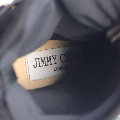 BRIANNA ブーツ レザー ファブリック ブラック ジミーチュウ シューズ JIMMY CHOO