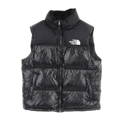 WHITE LABEL NUPTSE HYBRID DOWN BALL VEST ダウンベスト ナイロン ブラック フード付き ザノースフェイス アウター THE NORTH FACE