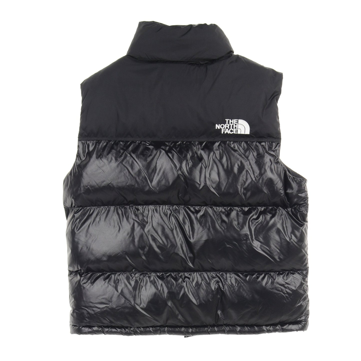 WHITE LABEL NUPTSE HYBRID DOWN BALL VEST ダウンベスト ナイロン ブラック フード付き ザノースフェイス アウター THE NORTH FACE