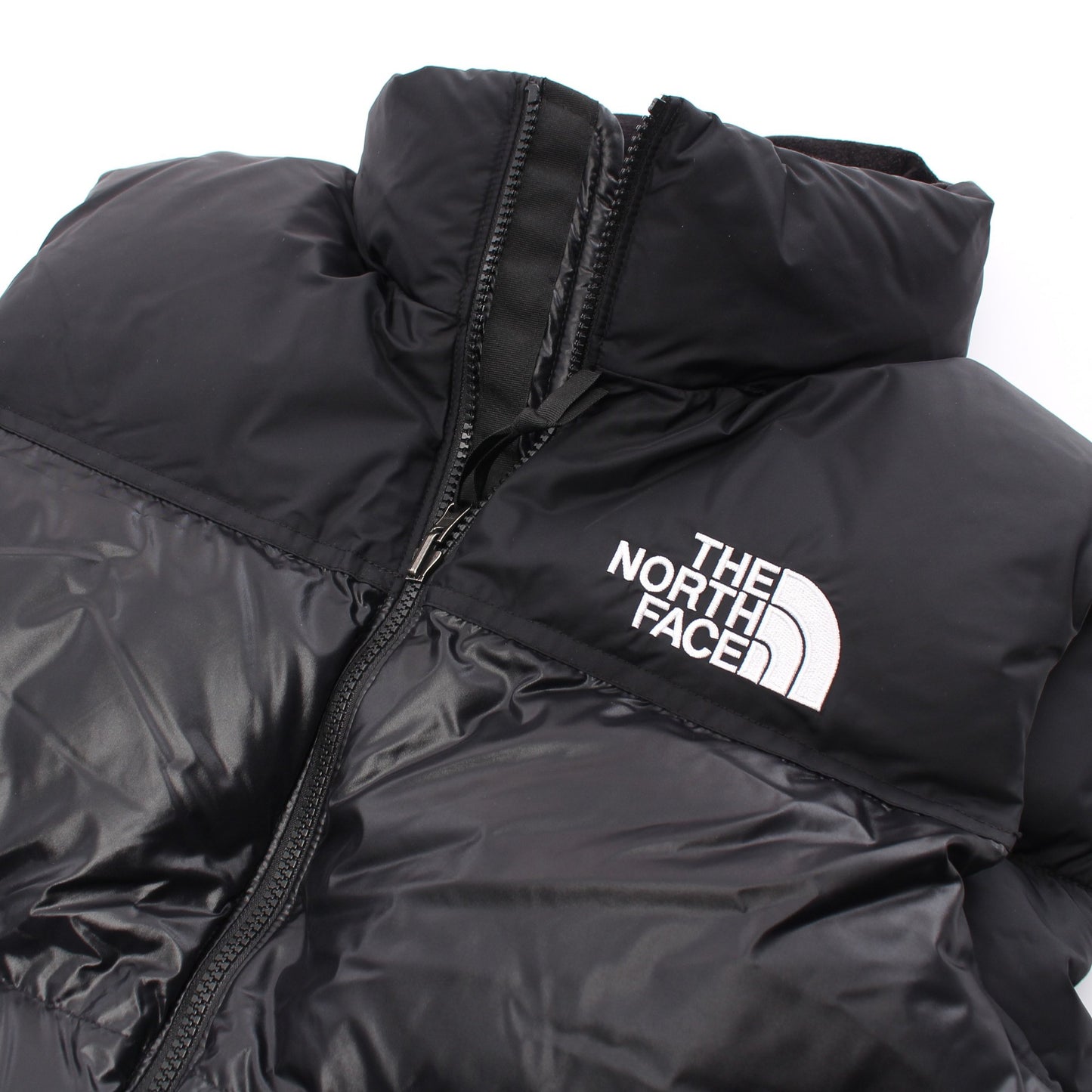 WHITE LABEL NUPTSE HYBRID DOWN BALL VEST ダウンベスト ナイロン ブラック フード付き ザノースフェイス アウター THE NORTH FACE