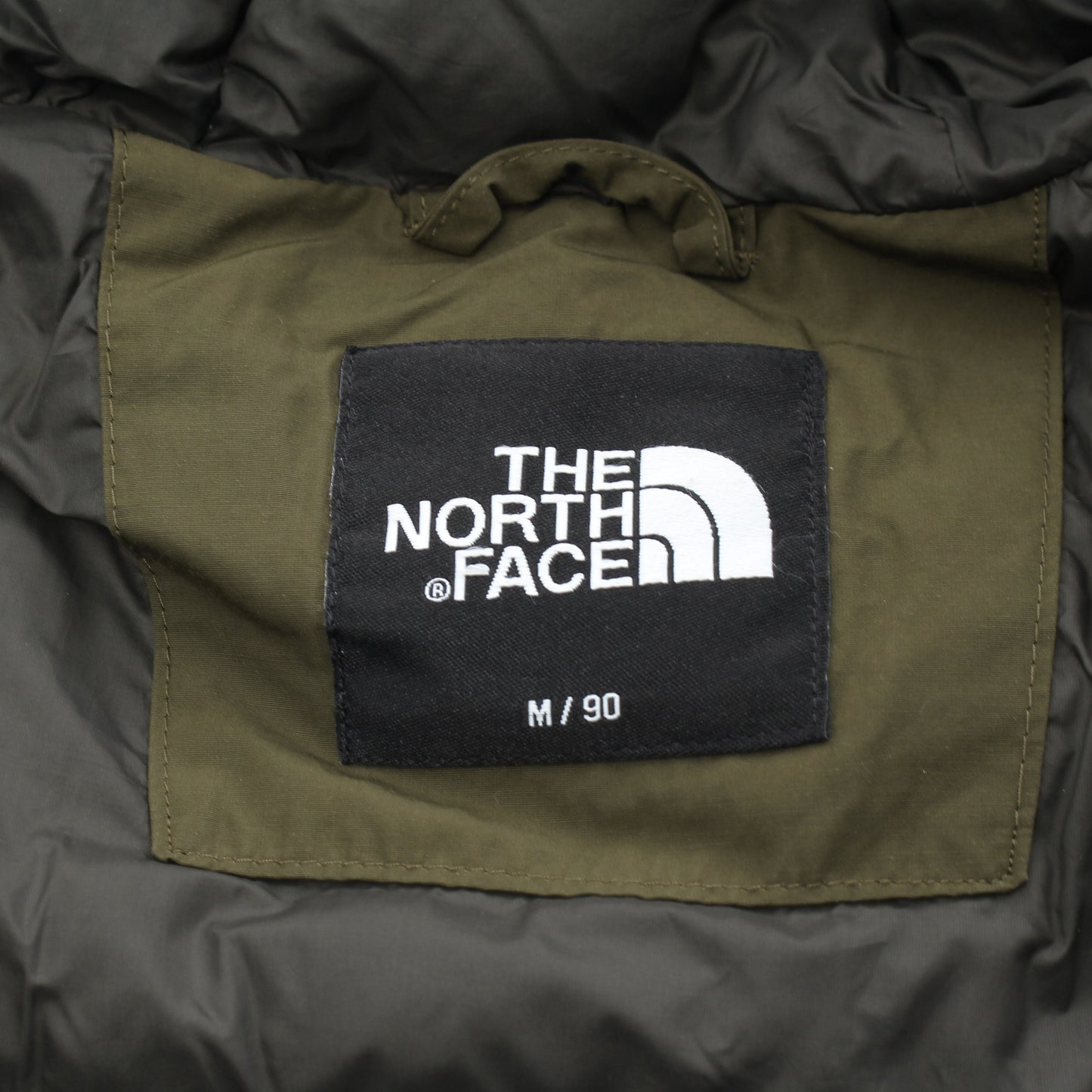 WHITE LABEL PRAISE DOWN PARKA ダウンジャケット ナイロン コットン カーキグリーン フード付き ザノースフェイス アウター THE NORTH FACE