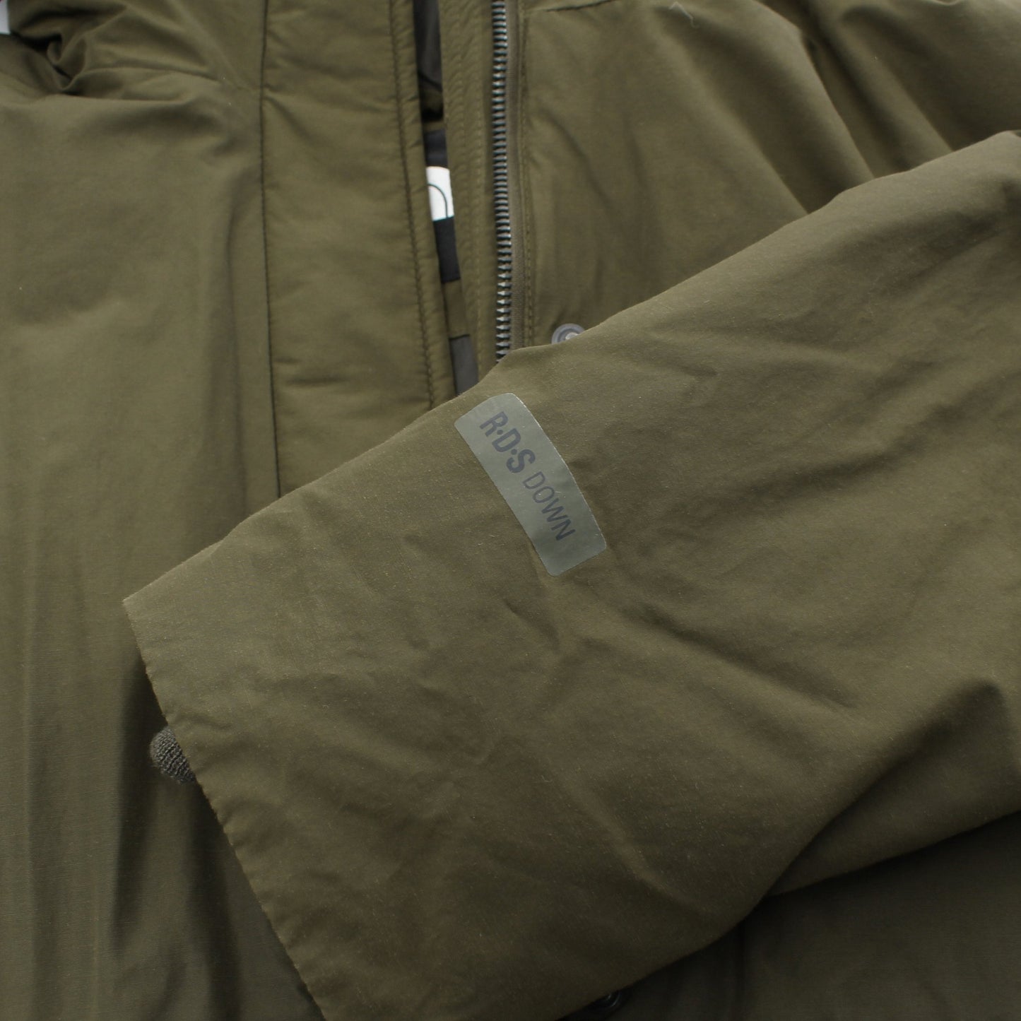 WHITE LABEL PRAISE DOWN PARKA ダウンジャケット ナイロン コットン カーキグリーン フード付き ザノースフェイス アウター THE NORTH FACE