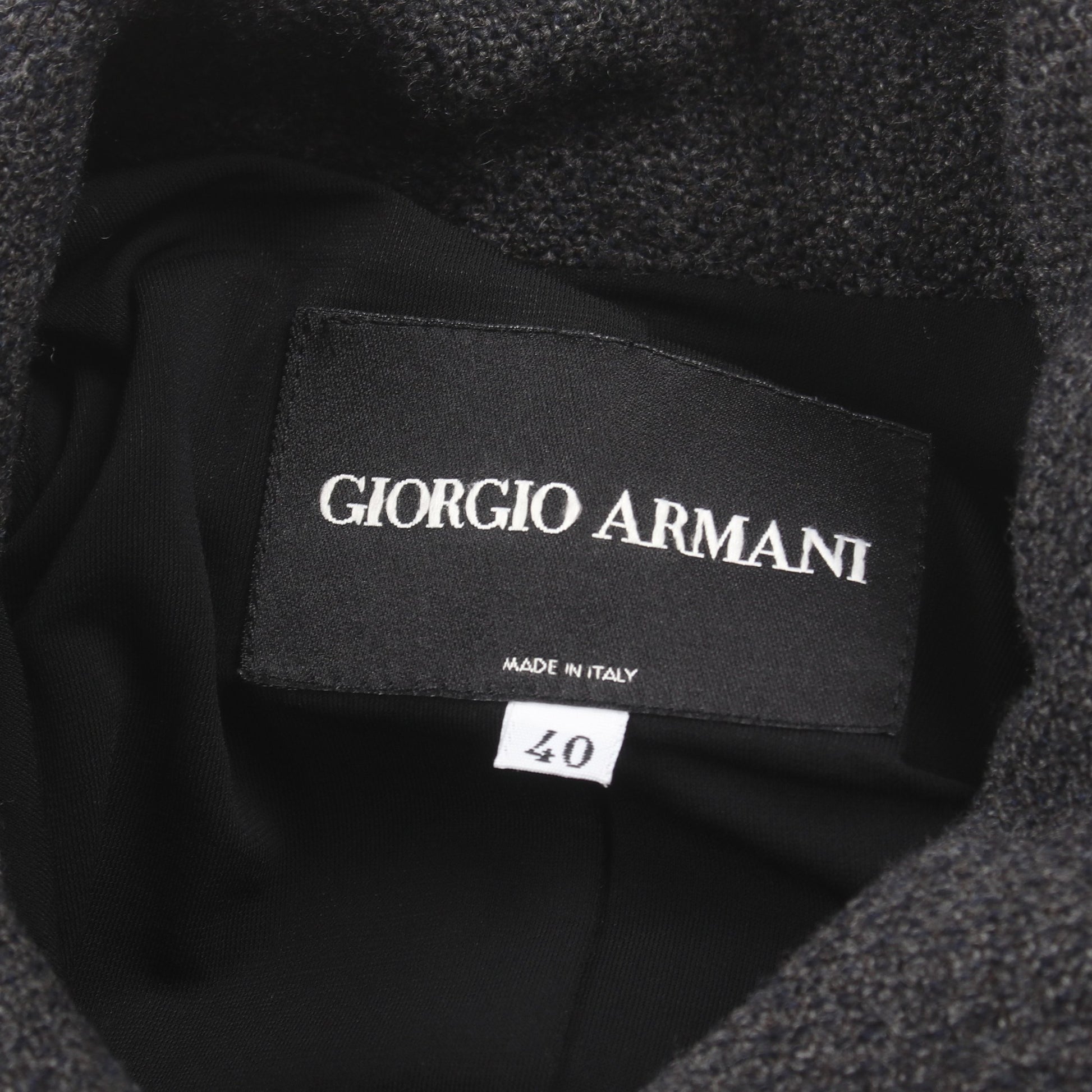 コート ウール レーヨン ダークグレー ジョルジオアルマーニ アウター GIORGIO ARMANI