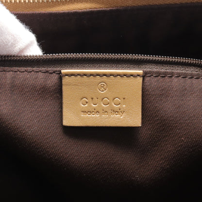 アビー GGクリスタル ワンショルダーバッグ コーティングキャンバス レザー ゴールド ライトブラウン グッチ バッグ GUCCI