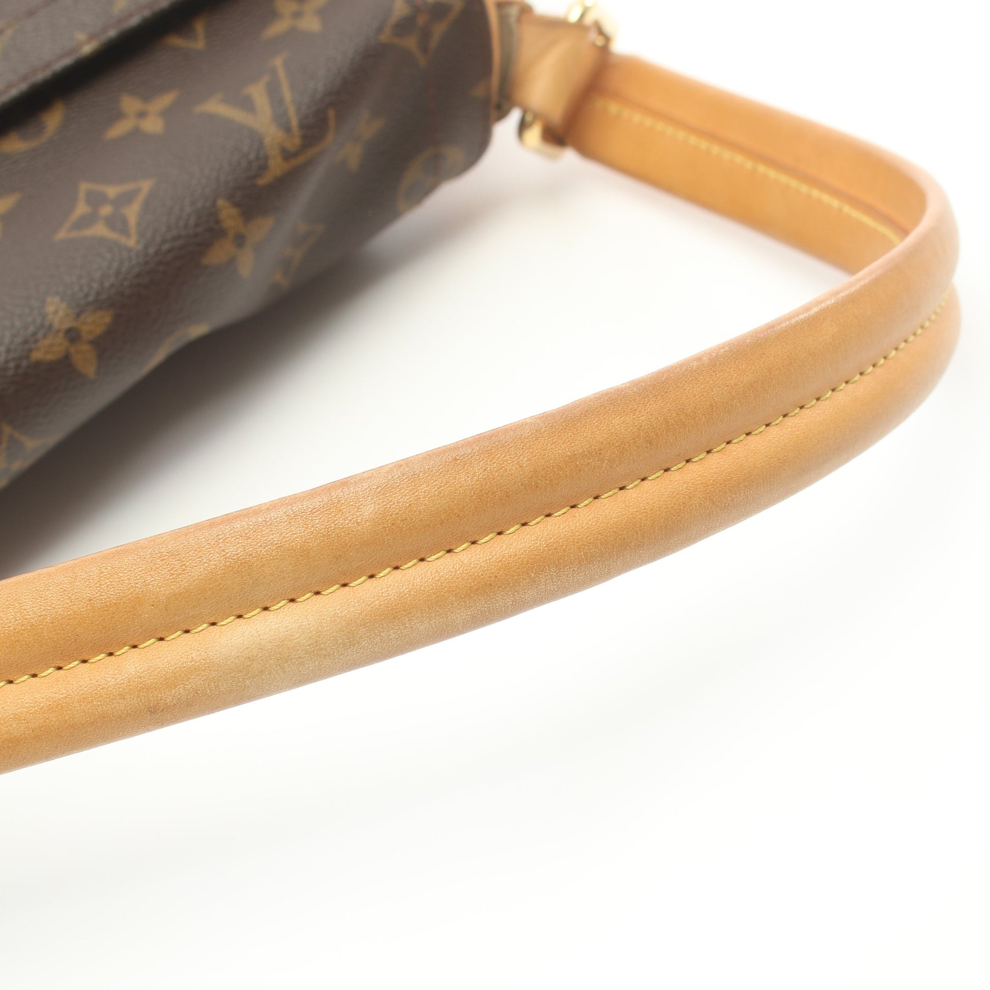 ビバリーMM モノグラム ショルダーバッグ PVC レザー ブラウン ルイヴィトン バッグ LOUIS VUITTON