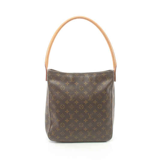 ルーピングGM モノグラム ショルダーバッグ PVC レザー ブラウン ルイヴィトン バッグ LOUIS VUITTON