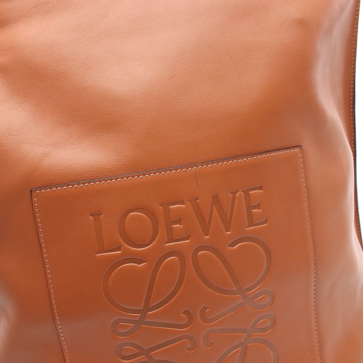 ショッピングトート アナグラム ハンドバッグ トートバッグ レザー ブラウン ブラック ロエベ バッグ LOEWE