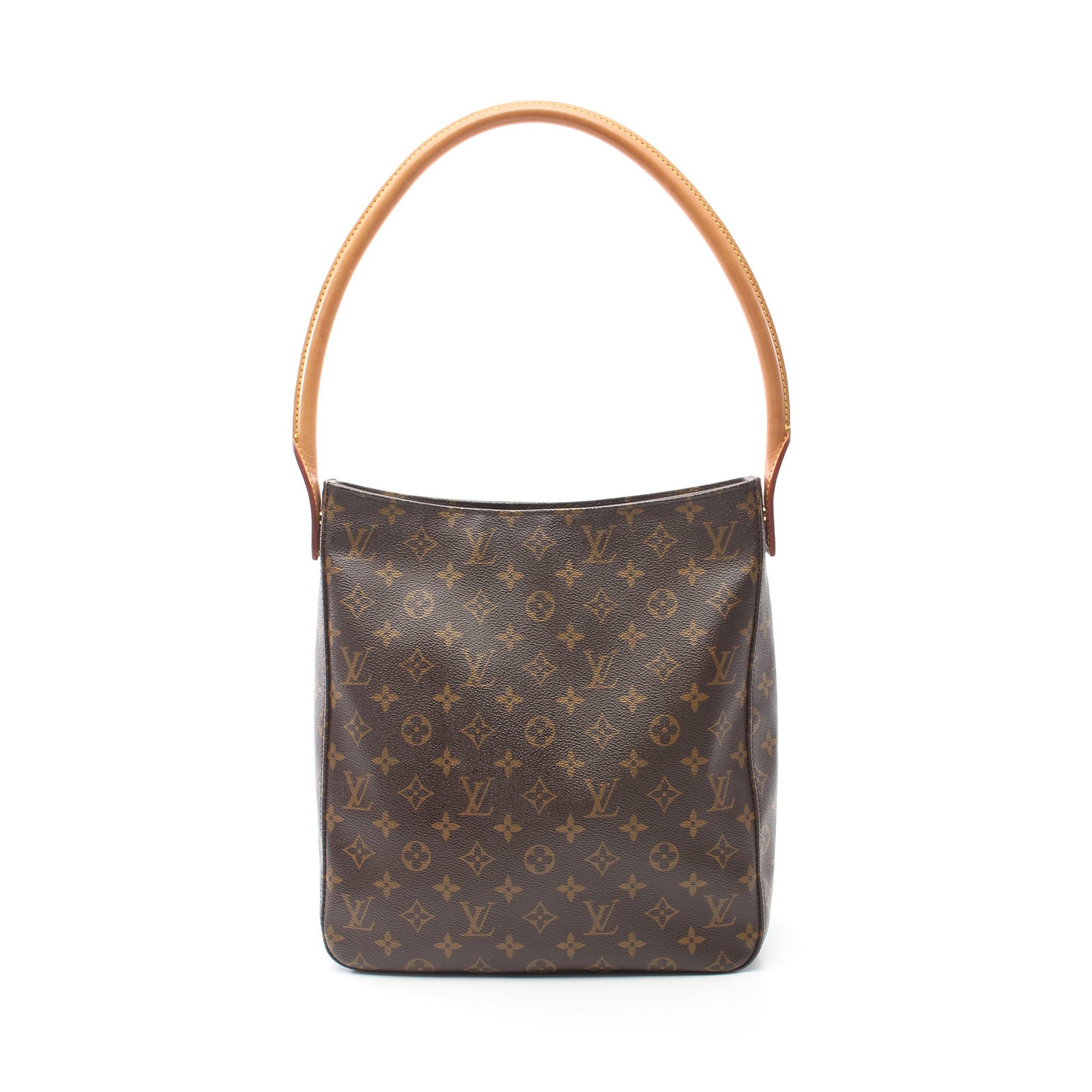 ルーピングGM モノグラム ショルダーバッグ PVC レザー ブラウン ルイヴィトン バッグ LOUIS VUITTON