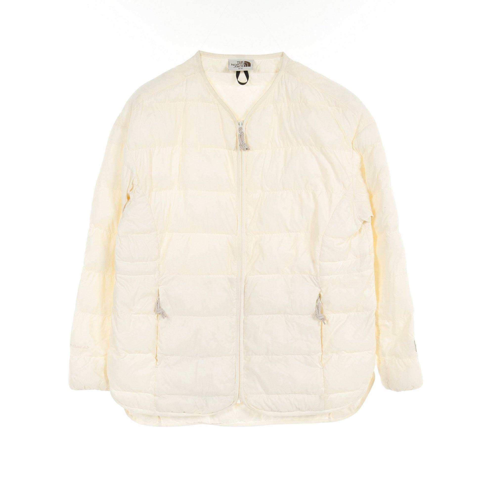 WHITE LABEL W'S COMFY ON BALL JACKET パディング ジャケット ナイロン オフホワイト ザノースフェイス アウター THE NORTH FACE