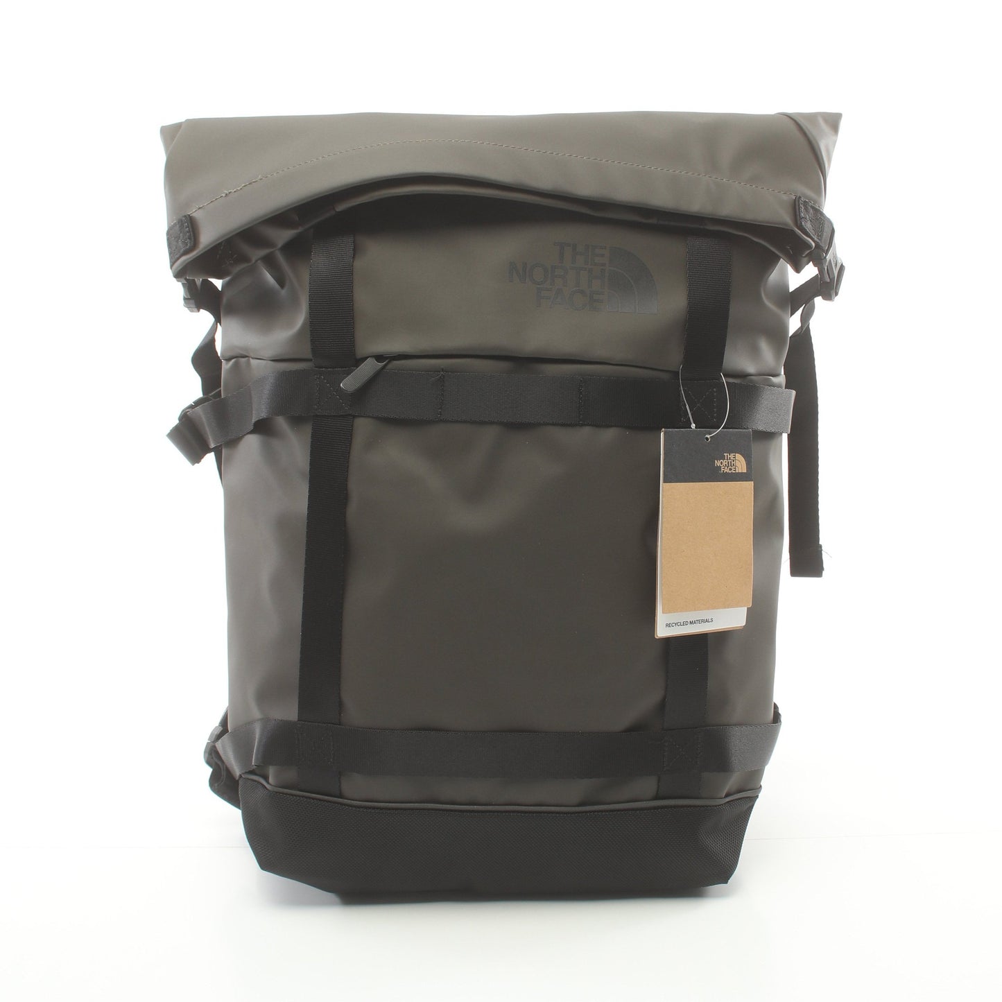 COMMUTER PACK ROLL TOP コミューターパック ロールトップ バックパック リュックサック グレーグリーン ブラック ザノースフェイス バッグ THE NORTH FACE