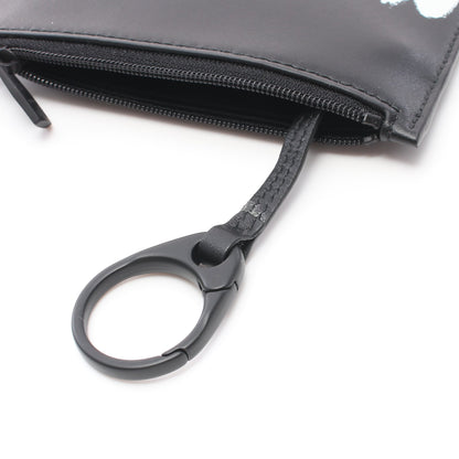 ZIP COIN CARD HOLDER カードケース コインケース レザー ブラック ホワイト アレキサンダーマックイーン 財布・小物 ALEXANDER MCQUEEN