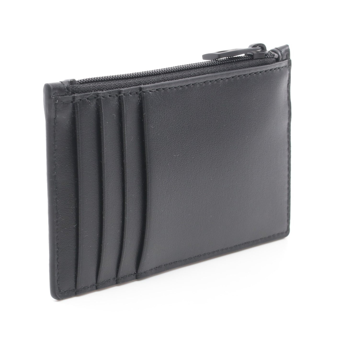 ZIP COIN CARD HOLDER カードケース コインケース レザー ブラック ホワイト アレキサンダーマックイーン 財布・小物 ALEXANDER MCQUEEN