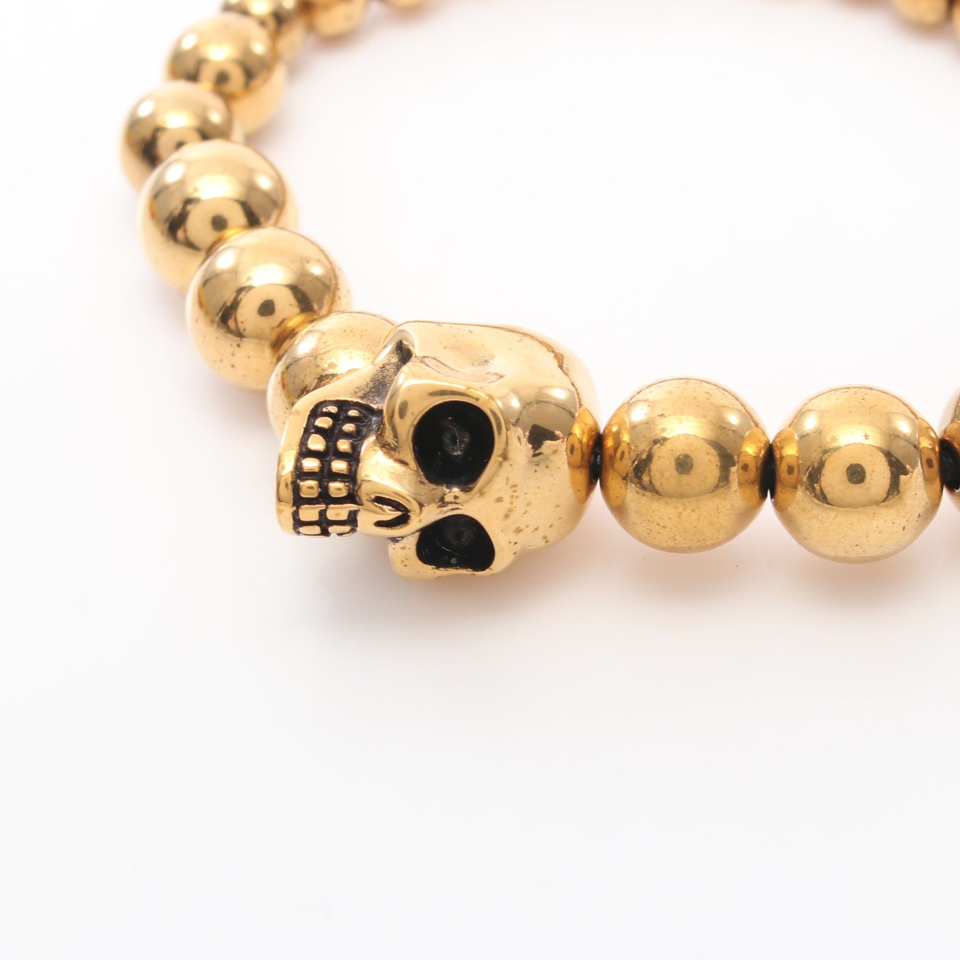 SKULL BALL BRACELET ブレスレット ゴールド アレキサンダーマックイーン アクセサリー ALEXANDER MCQUEEN