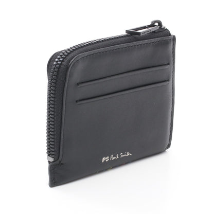 WALLET ZIP STRIPE ラウンドファスナー財布 レザー ブラック ピーエスバイポールスミス 財布・小物 PS by Paul Smith