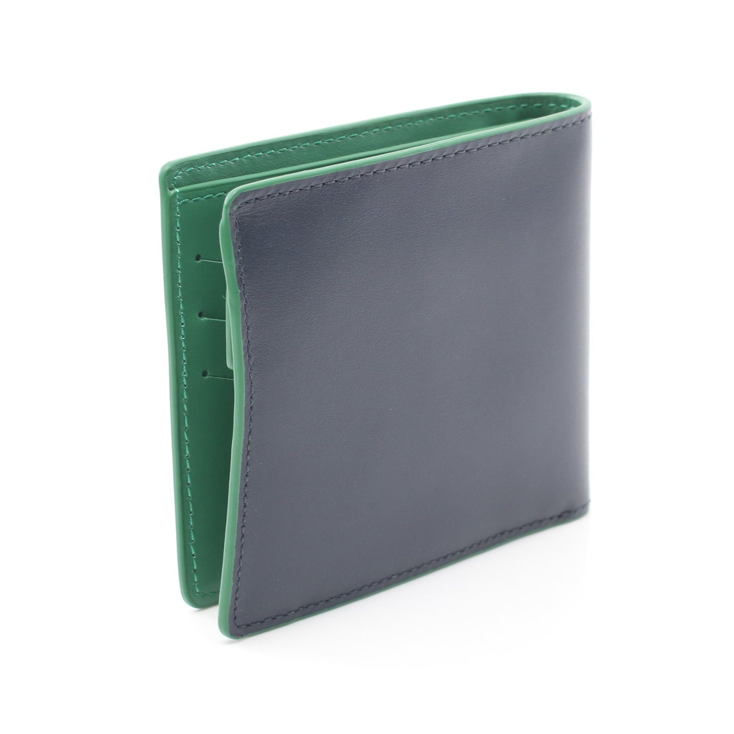 WALLET BFOLD AND COIN 二つ折り財布 レザー ネイビー ピーエスバイポールスミス 財布・小物 PS by Paul Smith