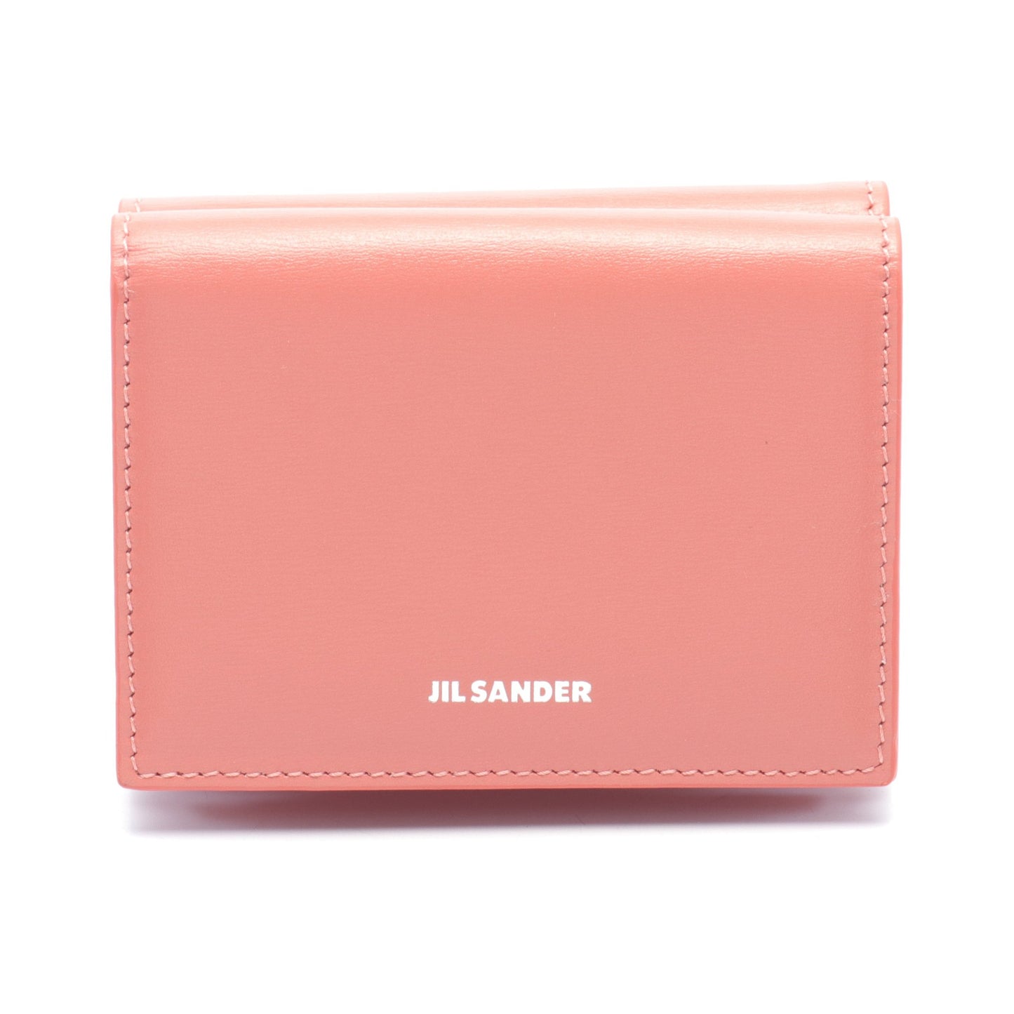 TINY WALLET 三つ折り財布 コンパクトウォレット レザー ピンク ジルサンダー 財布・小物 JIL SANDER