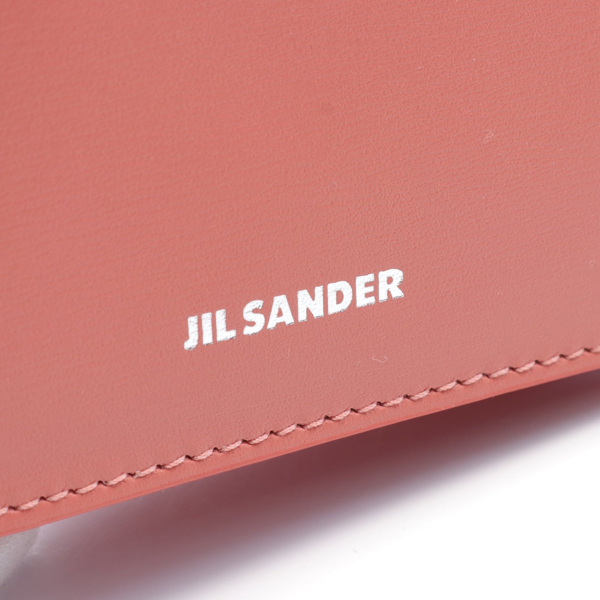 TINY WALLET 三つ折り財布 コンパクトウォレット レザー ピンク ジルサンダー 財布・小物 JIL SANDER