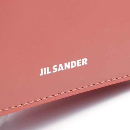 TINY WALLET 三つ折り財布 コンパクトウォレット レザー ピンク ジルサンダー 財布・小物 JIL SANDER