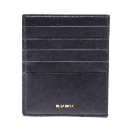 VERTICAL CREDIT CARD HOLDER カードケース レザー ブラック ジルサンダー 財布・小物 JIL SANDER