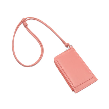 ENVELOPE NECKLACE カードケース コインケース レザー ピンク ジルサンダー 財布・小物 JIL SANDER