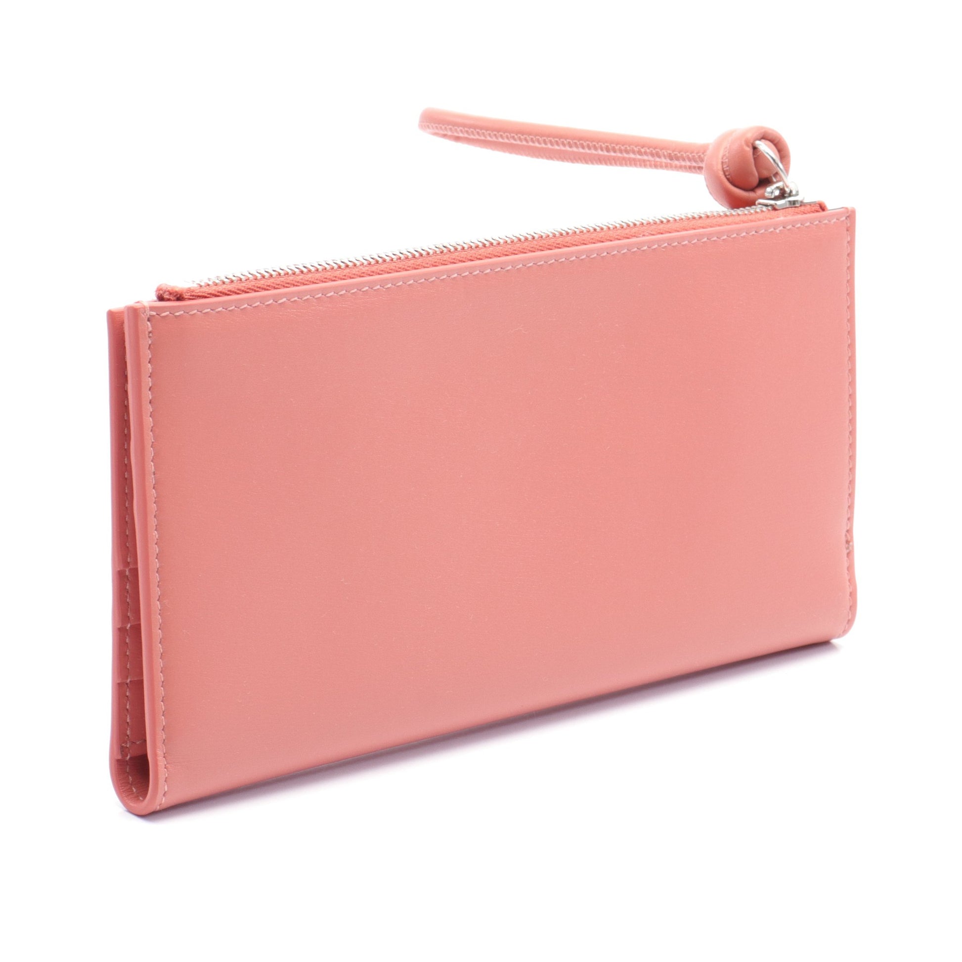 SINGLE PRACTICAL WALLET MD GIRO 二つ折り長財布 レザー ピンク ジルサンダー 財布・小物 JIL SANDER