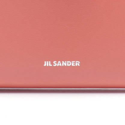 SINGLE PRACTICAL WALLET MD GIRO 二つ折り長財布 レザー ピンク ジルサンダー 財布・小物 JIL SANDER