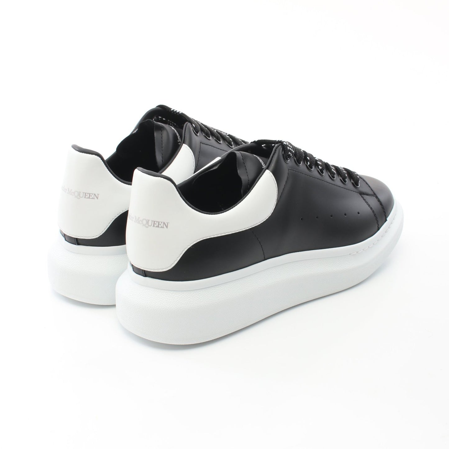 OVERSIZED SNEAKER スニーカー レザー ブラック アレキサンダーマックイーン シューズ ALEXANDER MCQUEEN