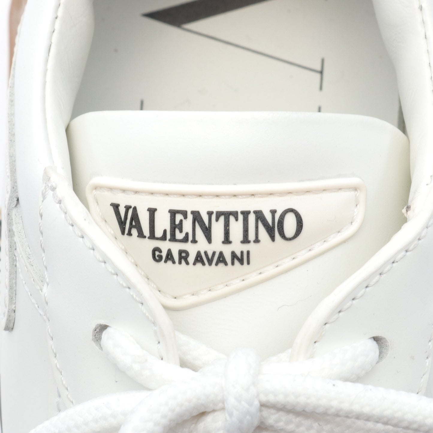 S0M53 RKW VLTN スニーカー レザー ホワイト ブラック ヴァレンティノガラヴァーニ シューズ VALENTINO GARAVANI