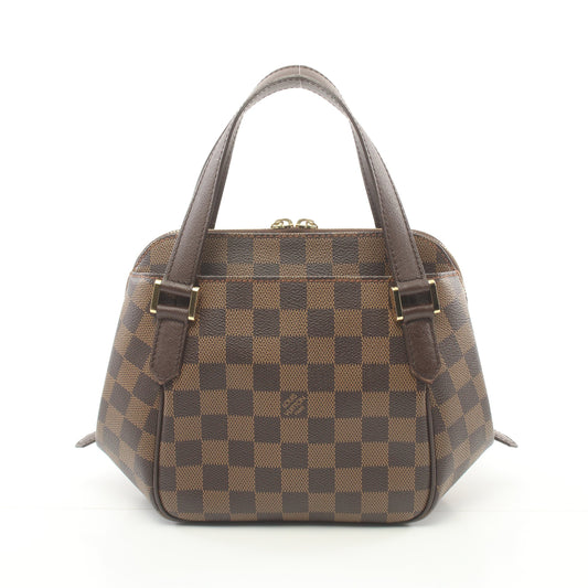 ベレムPM ダミエエベヌ ハンドバッグ PVC レザー ブラウン ルイヴィトン バッグ LOUIS VUITTON