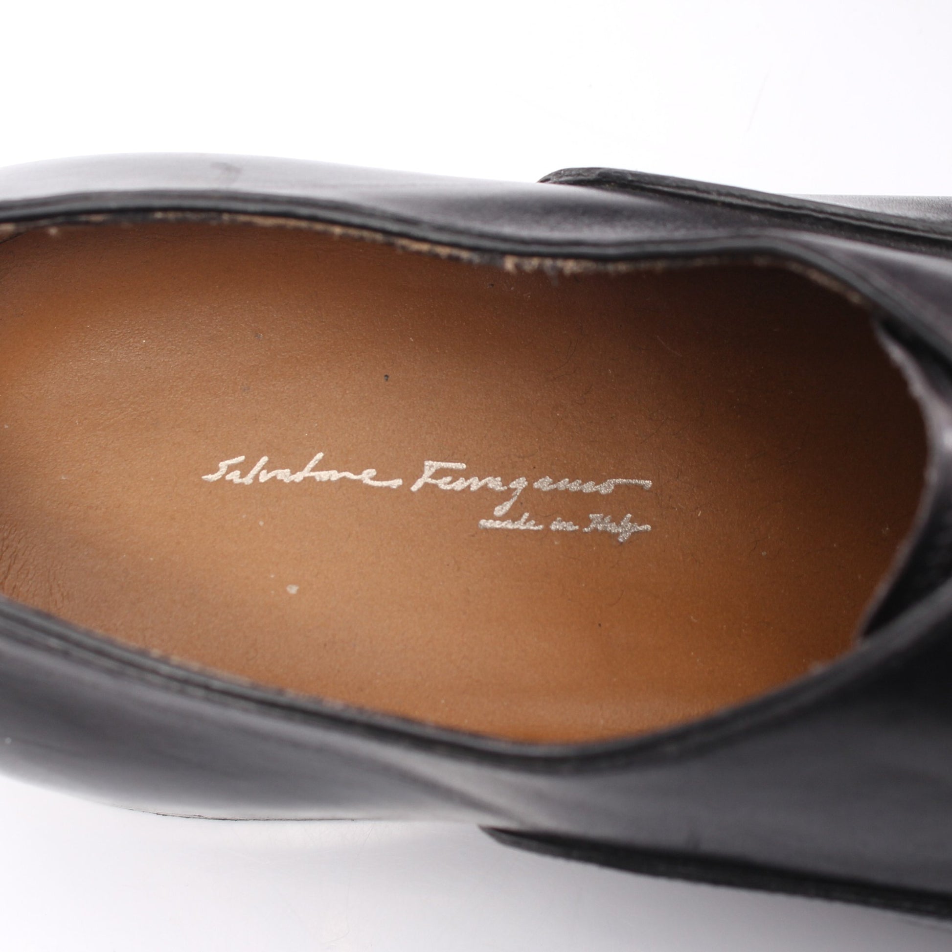 ビジネスシューズ ドレスシューズ レザー ブラック サルヴァトーレフェラガモ シューズ Salvatore Ferragamo