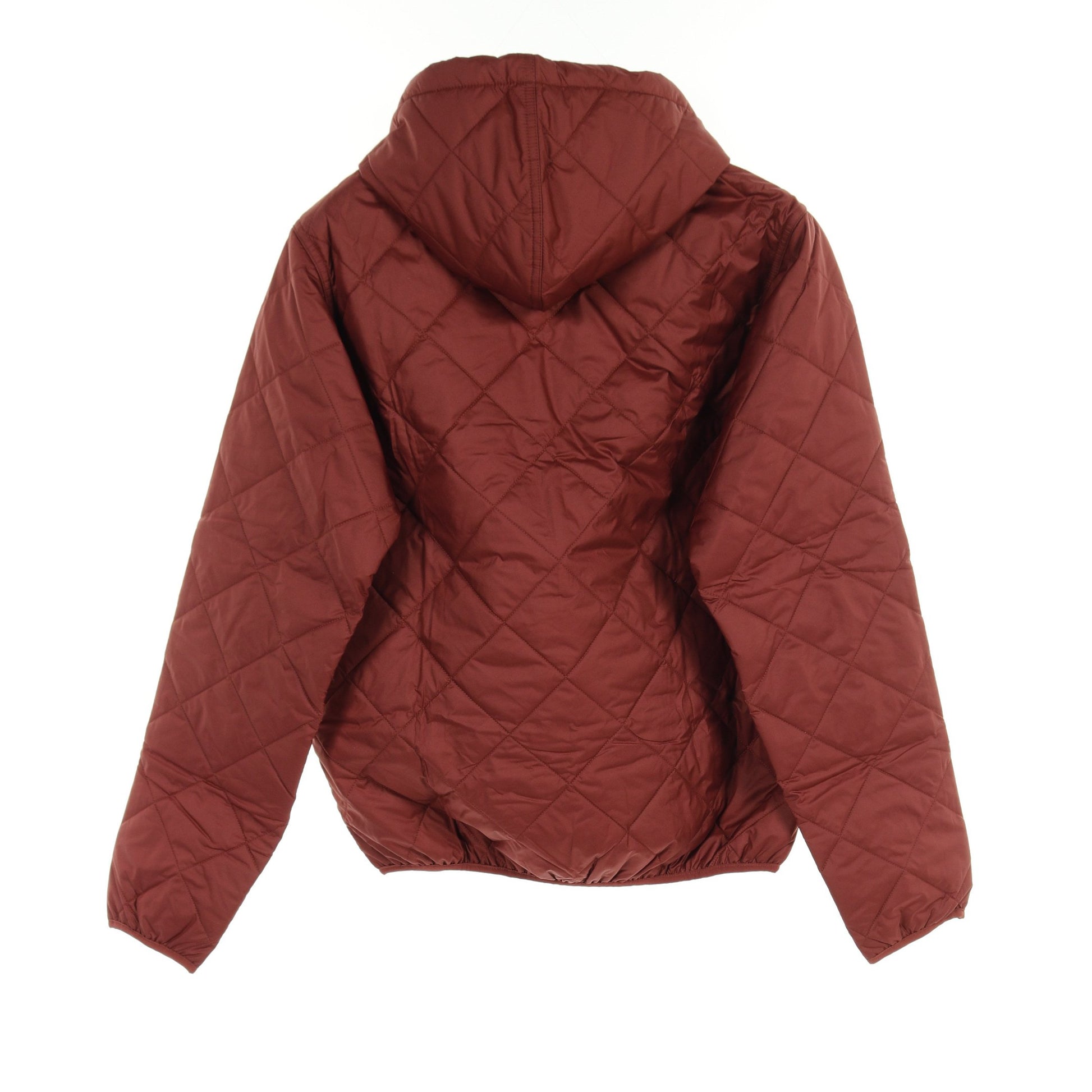 DIAMOND QUILTED BOMBER HOODY キルティングジャケット レッドブラウン ネイビー フード付き パタゴニア アウター patagonia