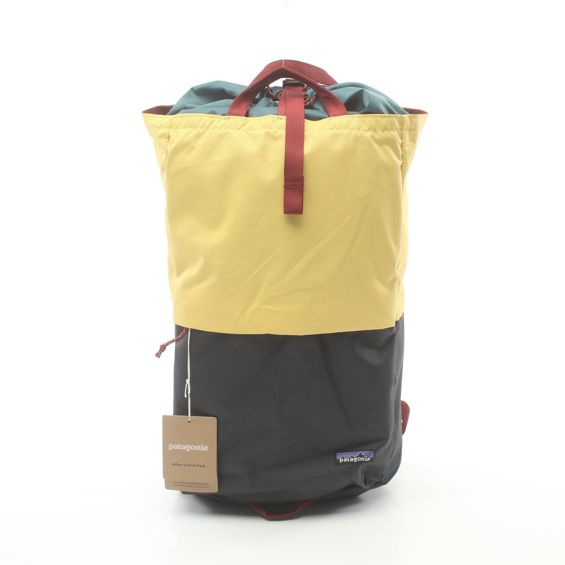 ARBOR LINKED PACK バックパック リュックサック ダークグレー ライトイエロー パタゴニア バッグ patagonia