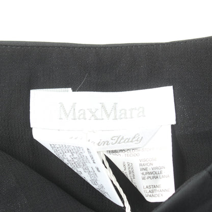 スカート ビスコース ウール ブラック マックスマーラ ボトムス Max Mara