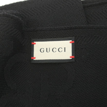 GG ウールジャカード スカーフ マフラー ウール ブラック グッチ 財布・小物 GUCCI