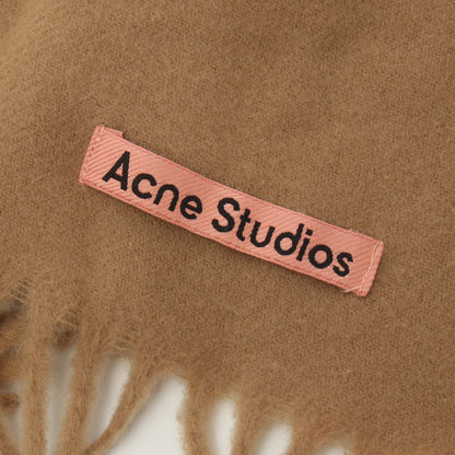 マフラー ロゴ ウール ライトブラウン アクネストゥディオズ 財布・小物 Acne Studios