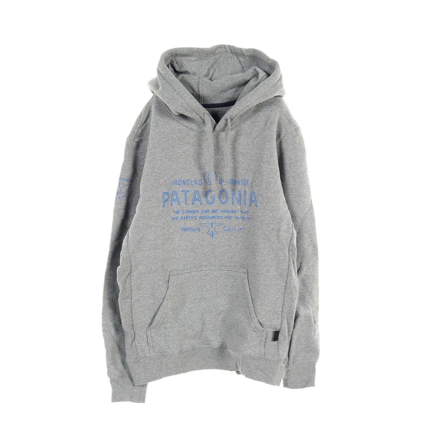 FORGE MARK UPRISAL HOODY プルオーバーパーカー グレー パタゴニア