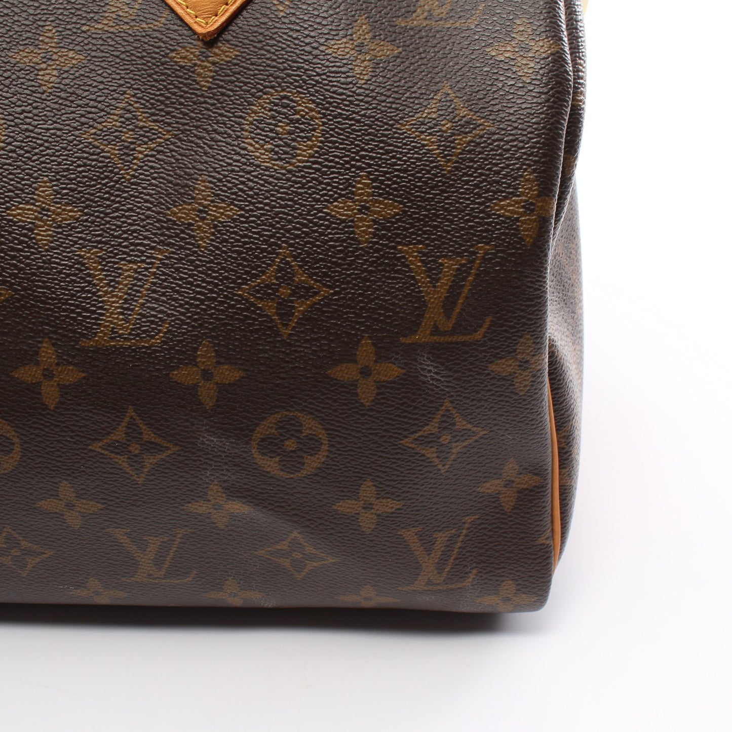 スピーディ バンドリエール30 モノグラム ハンドバッグ PVC レザー ブラウン 2WAY ルイヴィトン バッグ LOUIS VUITTON