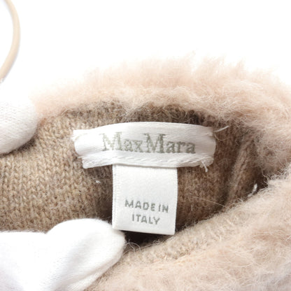 TEDDY 手袋 グローブ アルパカ ウール シルク グレーベージュ マックスマーラ 財布・小物 Max Mara