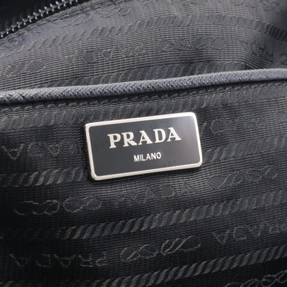 TESSUTO STAMPAT ショルダーバッグ トートバッグ レオパード ナイロン サフィアーノレザー ベージュ ブラック 2WAY プラダ バッグ PRADA